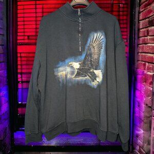 Eagle 1/4 Zip Pullover Sweater